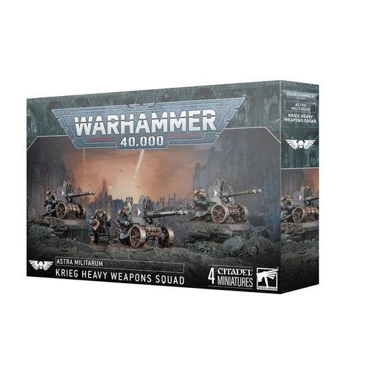 Astra Militarum: Krieg Heavy Weapons Squad - 星界軍：克里格重型武器小隊