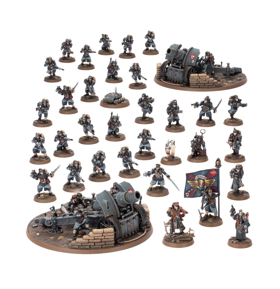 Astra Militarum: Battleforce - Krieg Siege Platoon - 星界軍：克里格攻城排