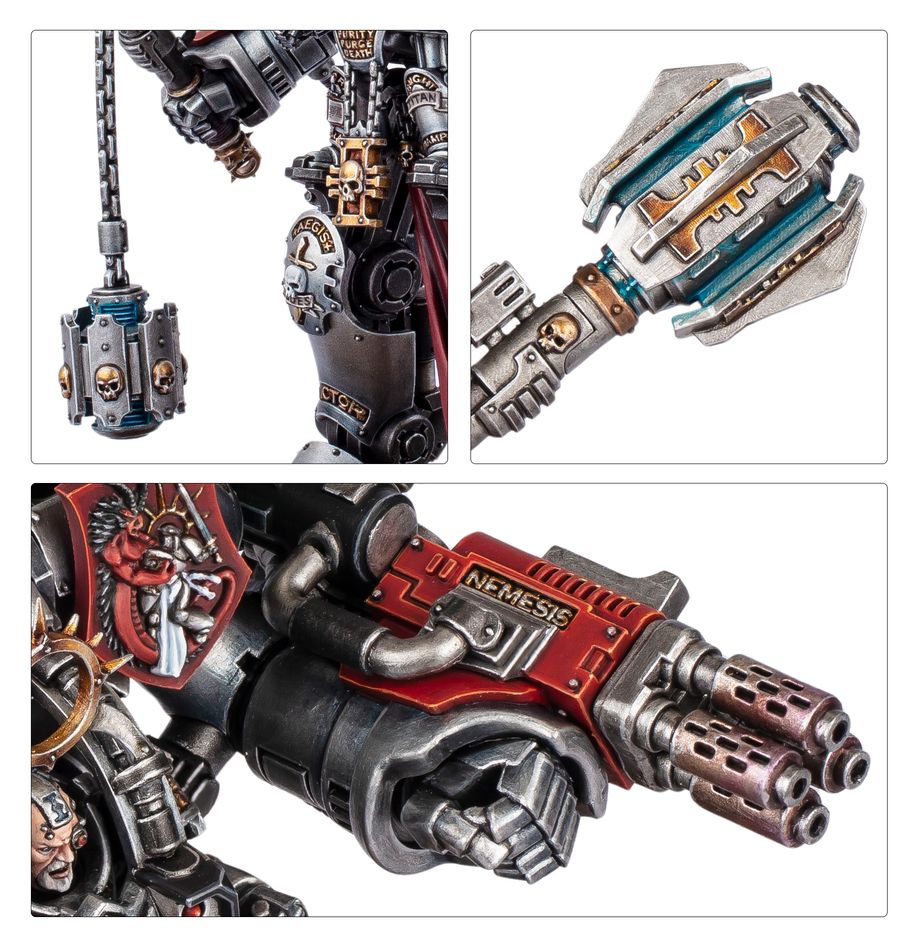 Grey Knights: Grand Master in Nemesis Dreadknight - 灰騎士：天罰駭騎機甲大導師