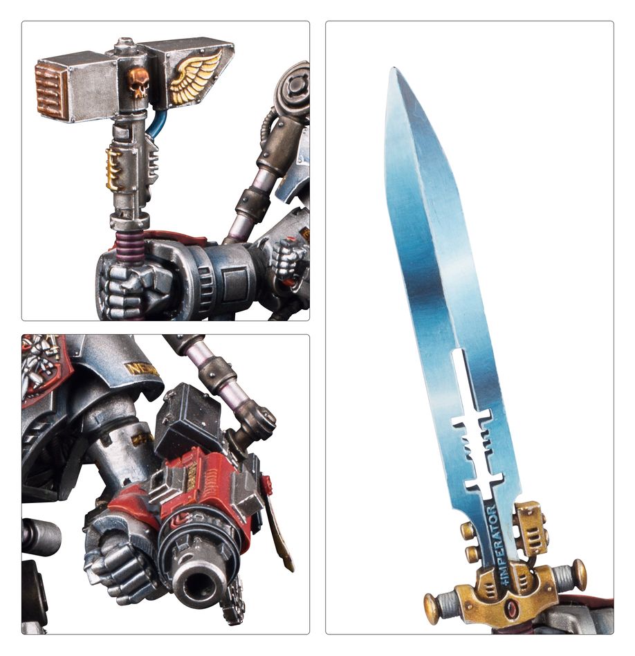 Grey Knights: Grand Master in Nemesis Dreadknight - 灰騎士：天罰駭騎機甲大導師
