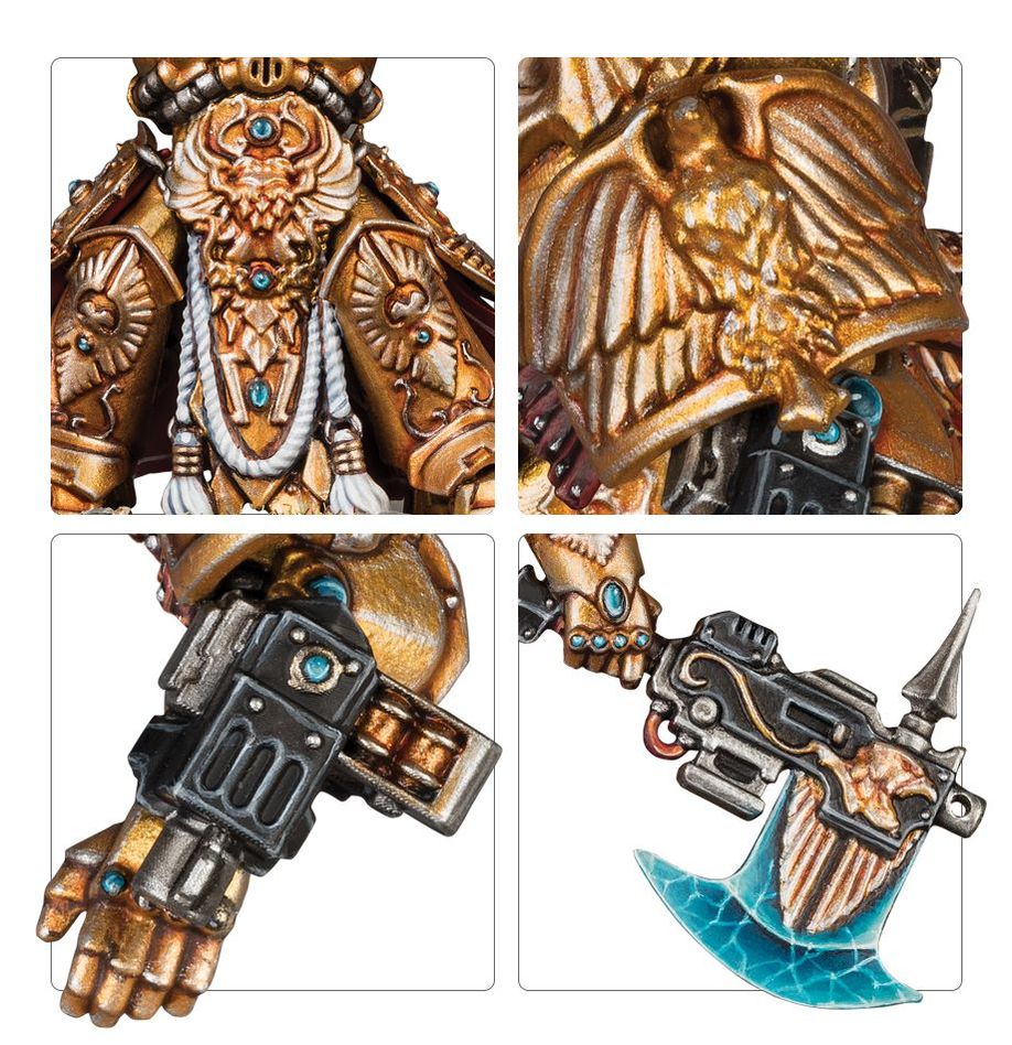 Adeptus Custodes: Allarus Custodians - 帝皇親衛隊歐拉魯斯禁衛軍