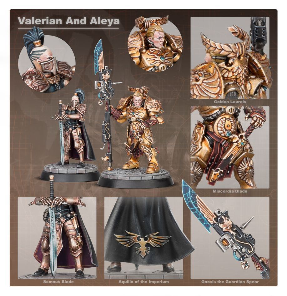 Talons of the Emperor: Valerian and Aleya - 弗里瑞安與阿萊雅
