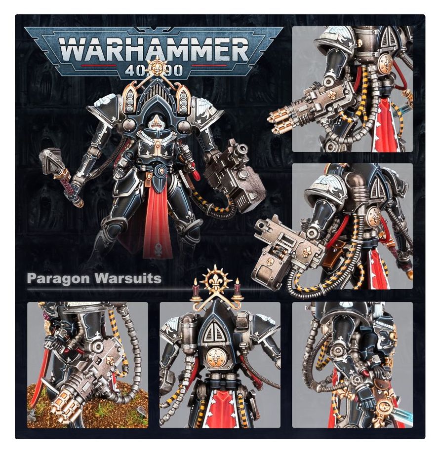 Adepta Sororitas: Paragon Warsuits - 修女會楷模戰裝