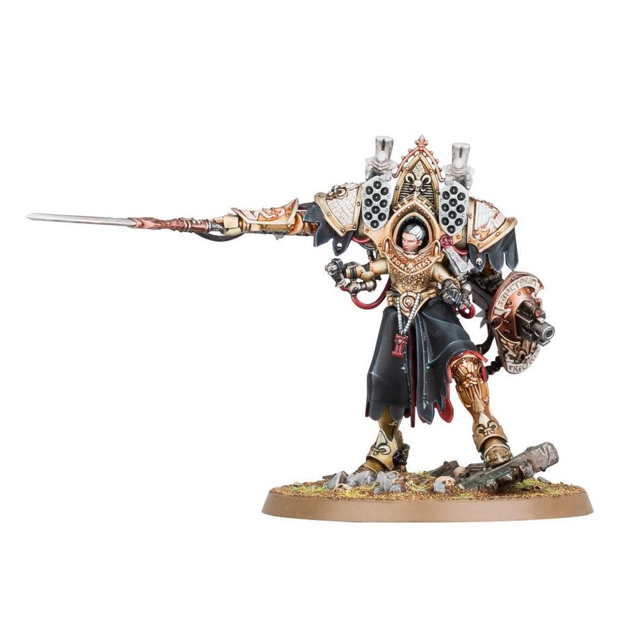 Adepta Sororitas: Morvenn Vahl, Abbess Sanctorum of the Adepta Sororitas - 修女會莫爾文.瓦爾