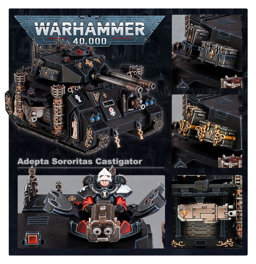 Adepta Sororitas: Castigator - 修女會：懲戒者戰車