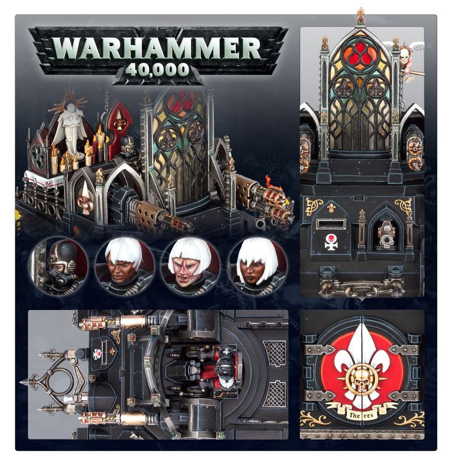 Adepta Sororitas: Immolator - 修女會獻祭者戰車