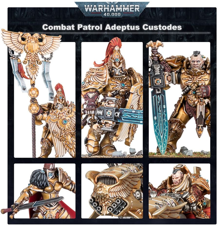 Adeptus Custodes: Combat Patrol - 戰鬥巡邏隊：禁軍