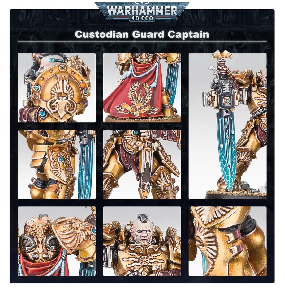 Adeptus Custodes: Custodian Guard - 帝皇衛隊