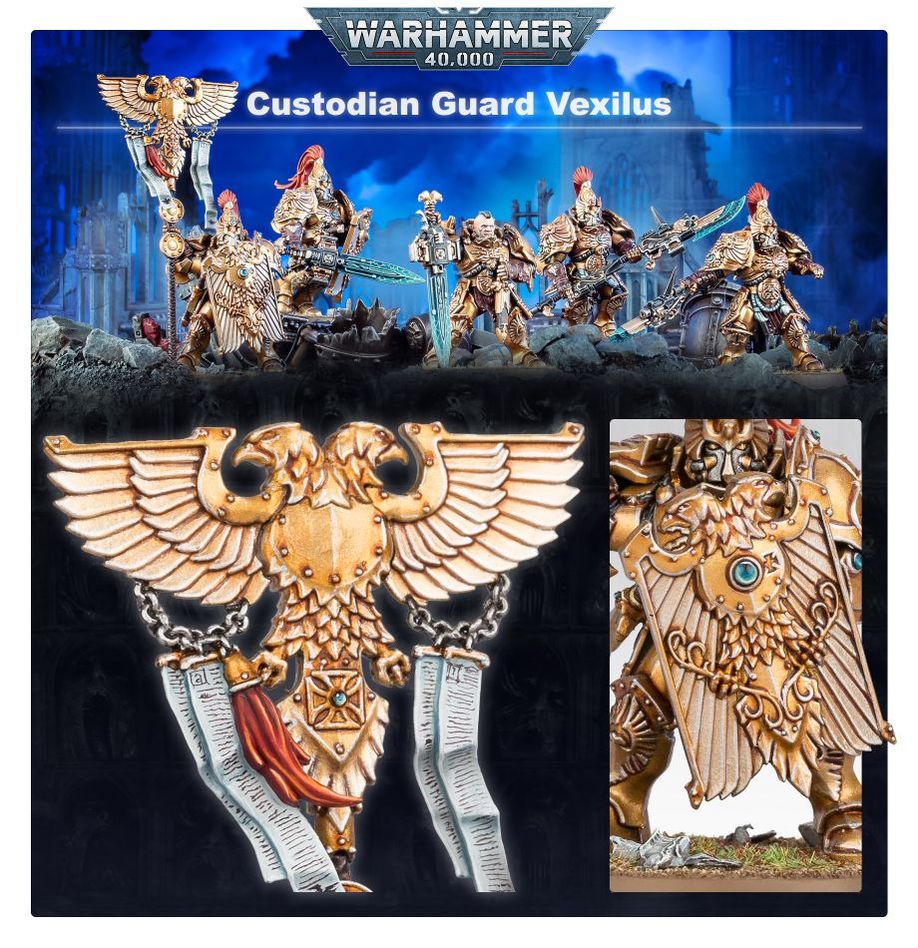 Adeptus Custodes: Custodian Guard - 帝皇衛隊