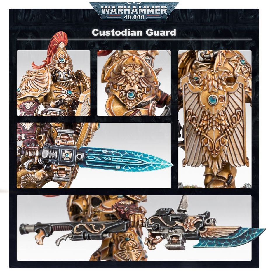 Adeptus Custodes: Custodian Guard - 帝皇衛隊
