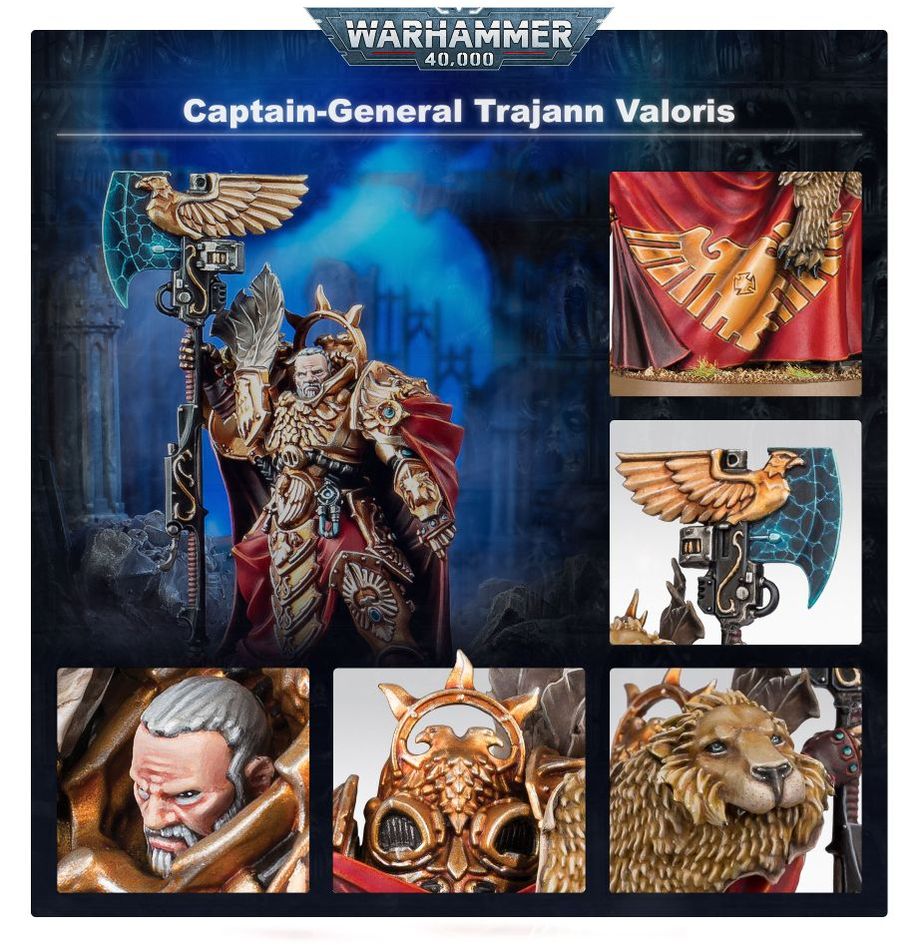 Adeptus Custodes: Captain-General Trajann Valoris - 圖拉真.伐洛瑞斯