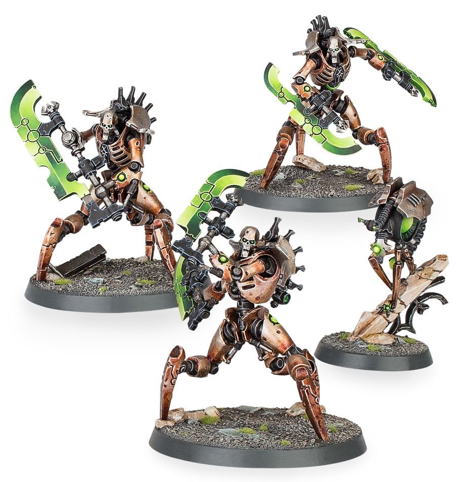 Necrons: Skorpekh Destroyers - 太空死靈斯科爾比克毀滅者