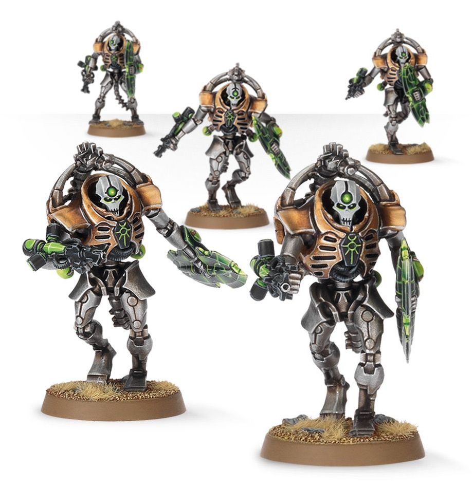 Necrons: Triarch Praetorians - 太空死靈三聖禁衛