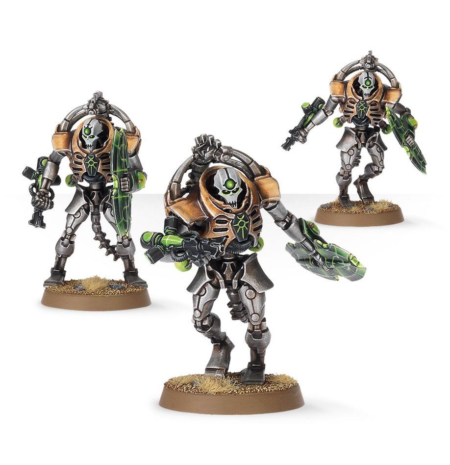 Necrons: Triarch Praetorians - 太空死靈三聖禁衛