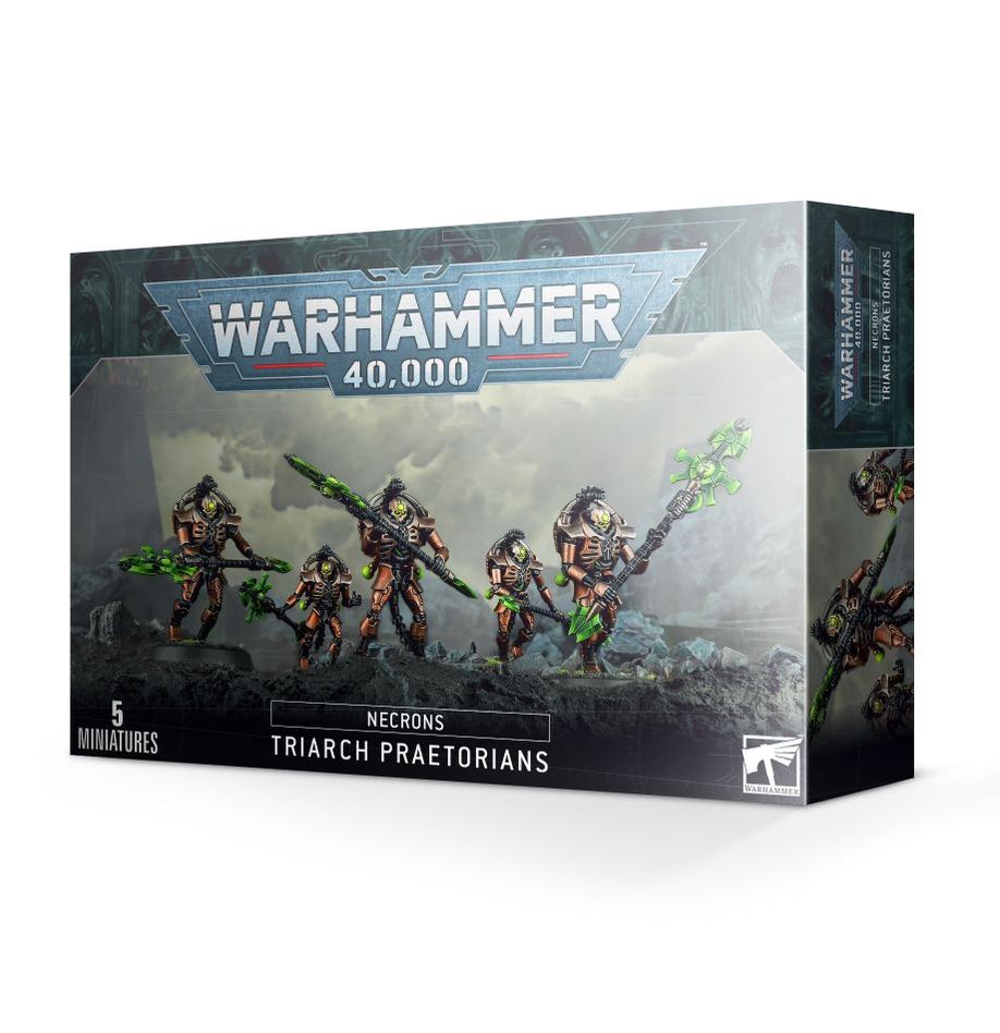 Necrons: Triarch Praetorians - 太空死靈三聖禁衛