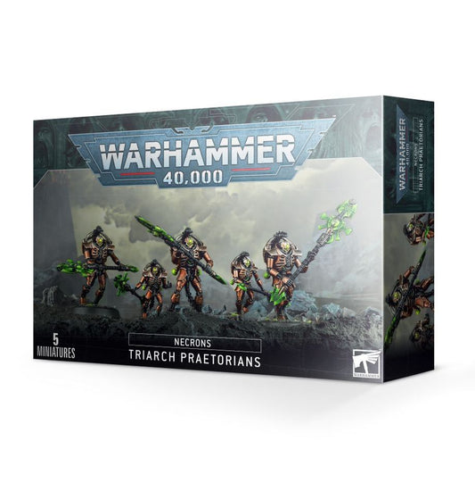 Necrons: Triarch Praetorians - 太空死靈三聖禁衛