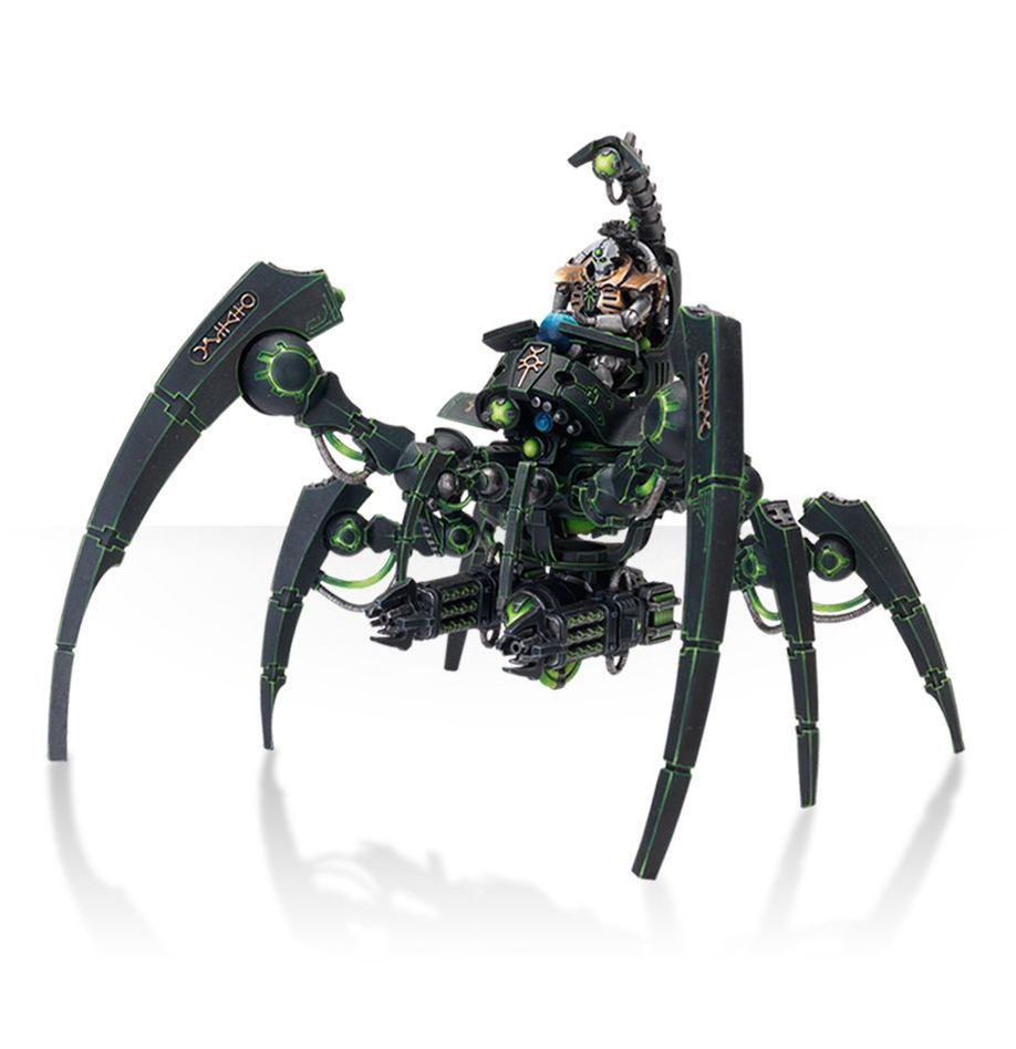 Necrons: Triarch Stalker - 太空死靈三聖追獵者戰車