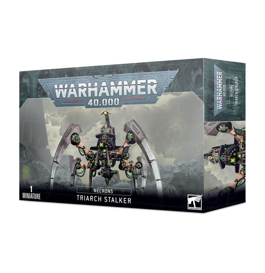 Necrons: Triarch Stalker - 太空死靈三聖追獵者戰車