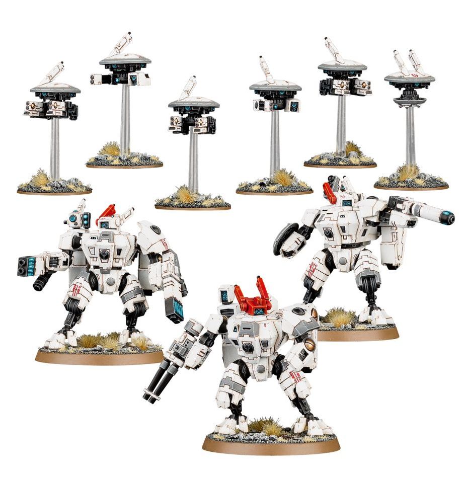 T'au Empire: Battleforce - Farsight Cadre - 鈦帝國：遠見核心隊