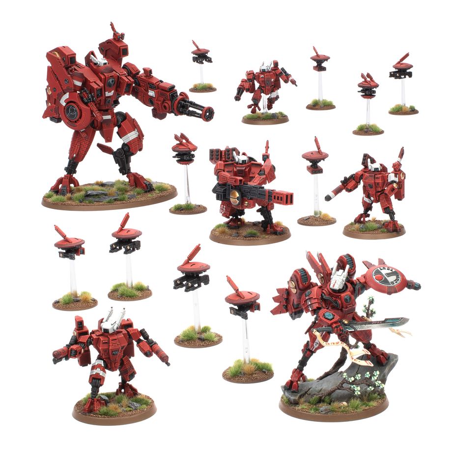 T'au Empire: Battleforce - Farsight Cadre - 鈦帝國：遠見核心隊