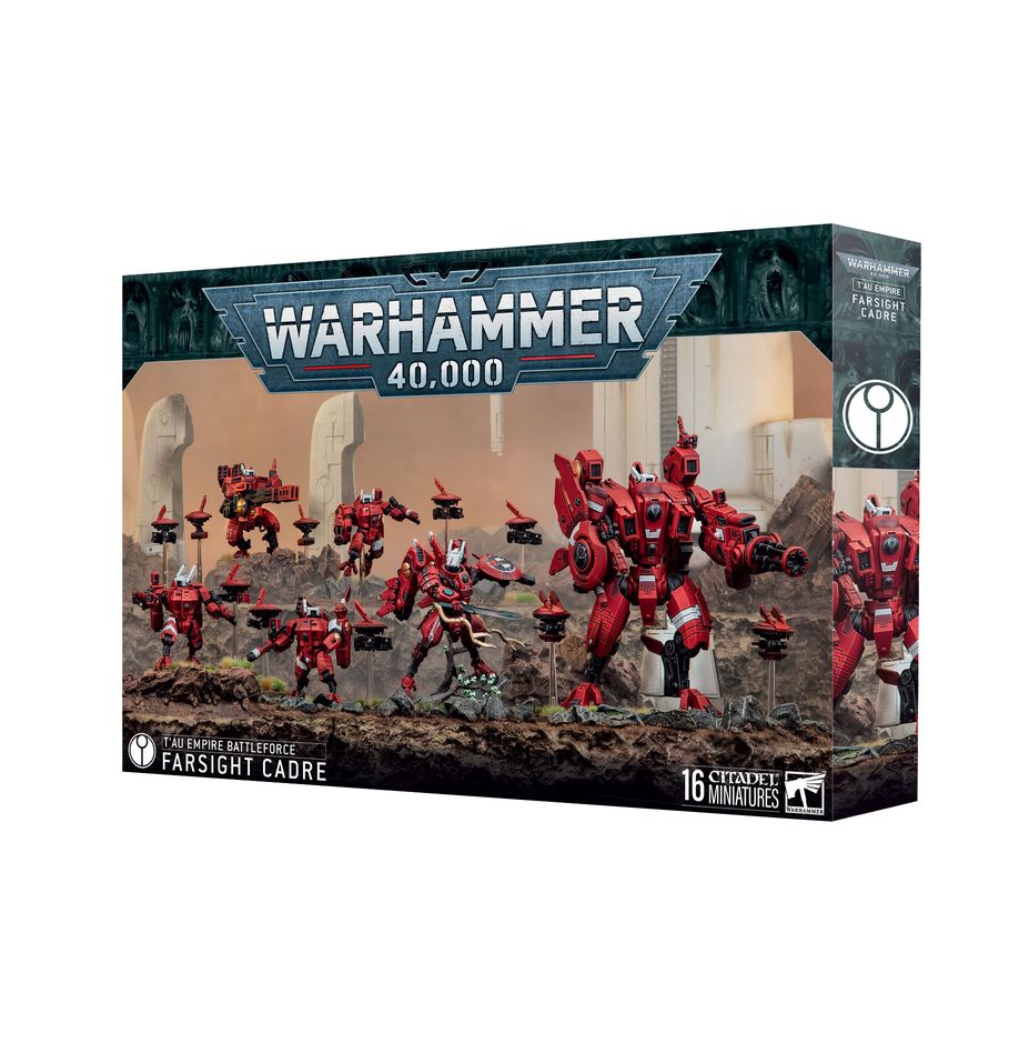 T'au Empire: Battleforce - Farsight Cadre - 鈦帝國：遠見核心隊