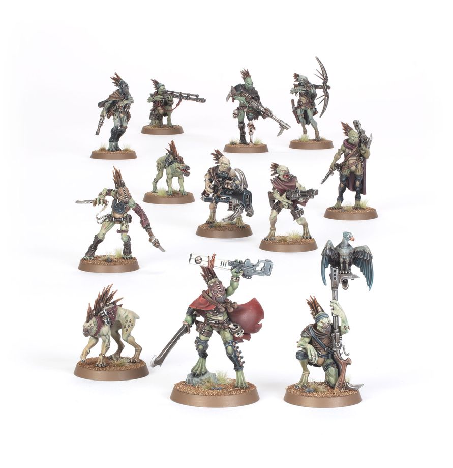 T'au Empire: Kroot Farstalkers - 鈦帝國：克魯特遠獵者