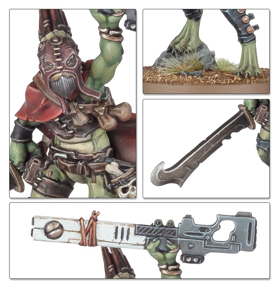 T'au Empire: Kroot Farstalkers - 鈦帝國：克魯特遠獵者