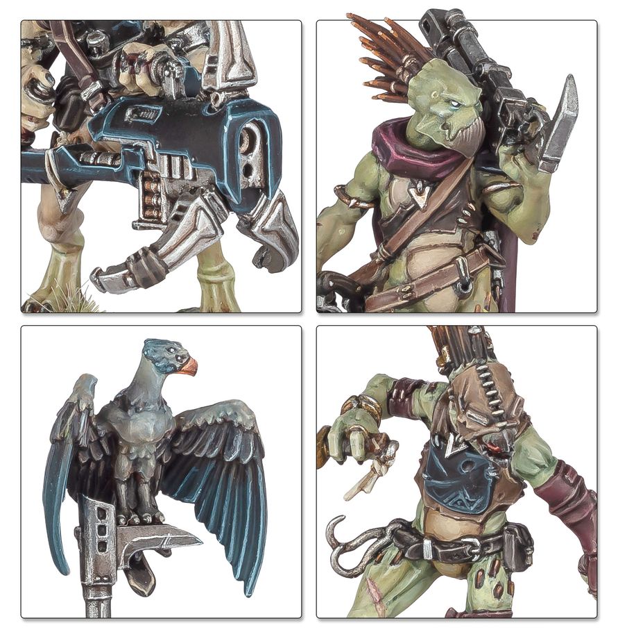 T'au Empire: Kroot Farstalkers - 鈦帝國：克魯特遠獵者