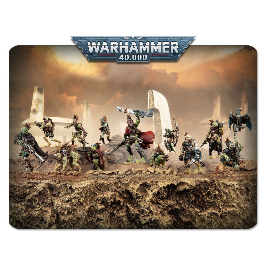 T'au Empire: Kroot Farstalkers - 鈦帝國：克魯特遠獵者