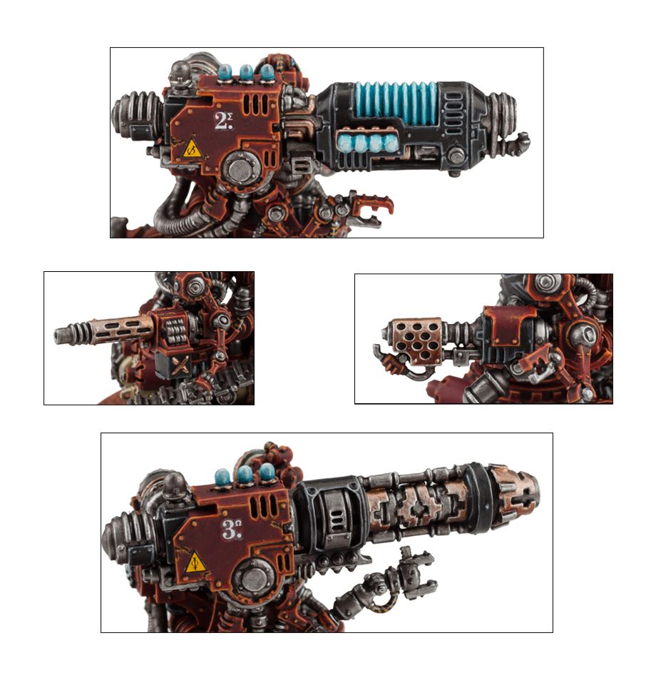 Adeptus Mechanicus: Kataphron Battle Servitors - 機械神教武裝戰鬥奴工