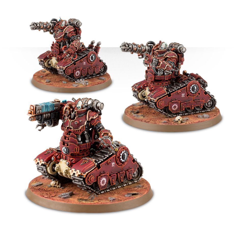 Adeptus Mechanicus: Kataphron Battle Servitors - 機械神教武裝戰鬥奴工
