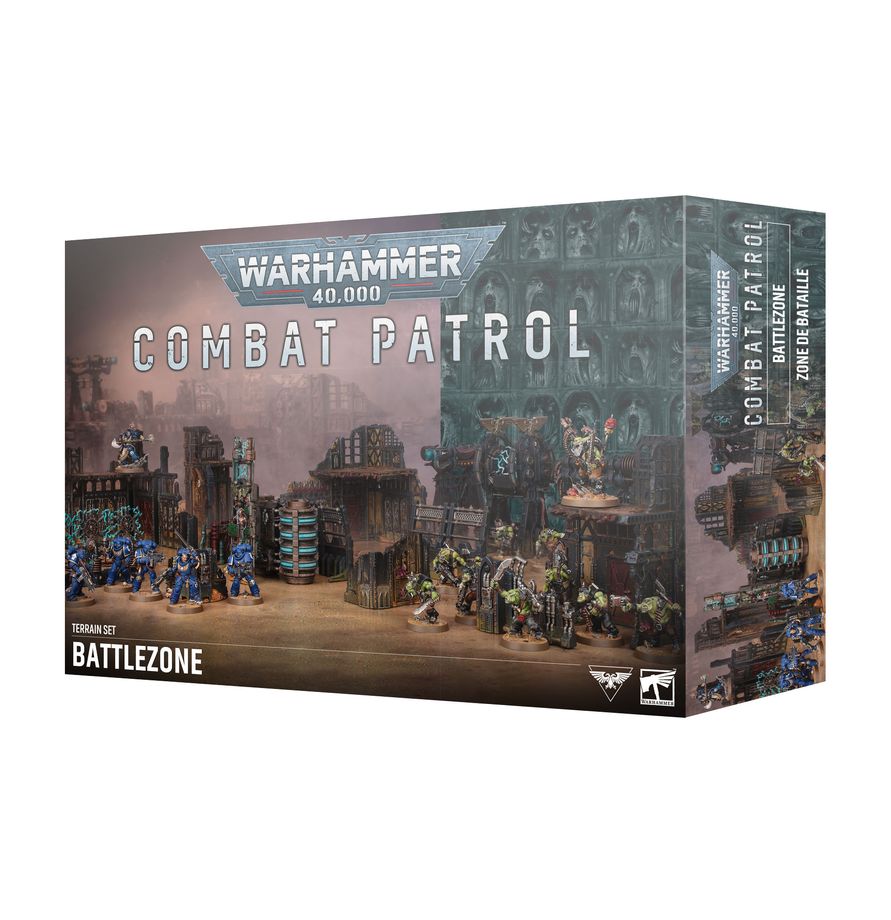 Combat Patrol Terrain Set Battlezone - 戰鬥巡邏隊：戰區 (未塗裝)