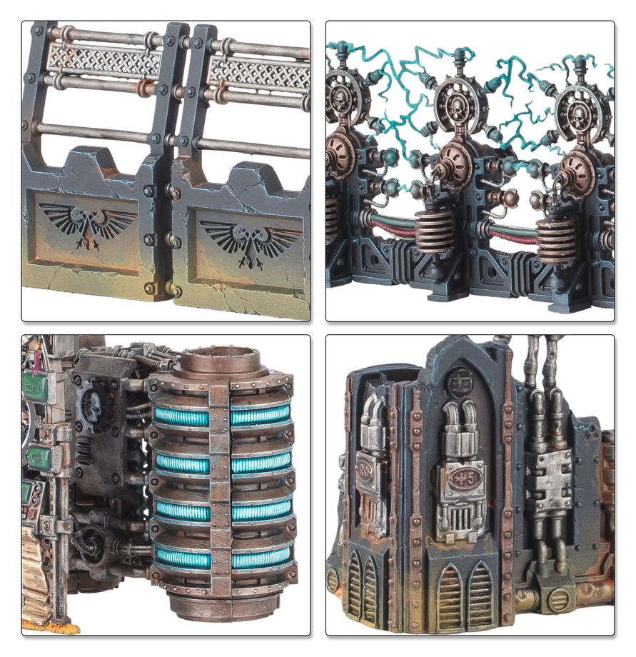 Combat Patrol Terrain Set Battlezone - 戰鬥巡邏隊：戰區 (未塗裝)