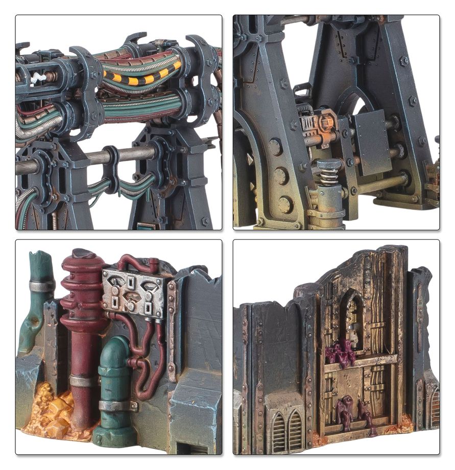 Combat Patrol Terrain Set Battlezone - 戰鬥巡邏隊：戰區 (未塗裝)