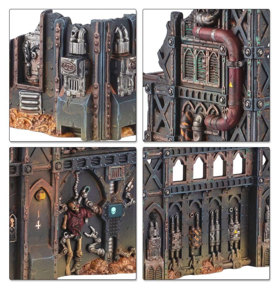 Combat Patrol Terrain Set Battlezone - 戰鬥巡邏隊：戰區 (未塗裝)