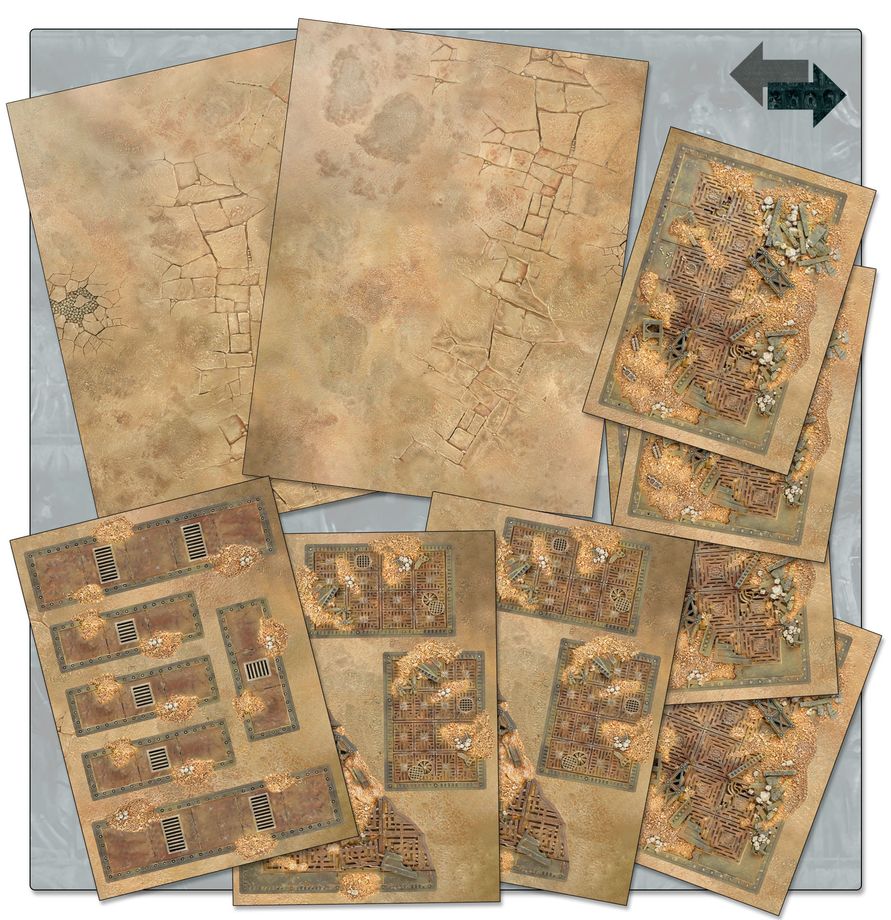 Combat Patrol Terrain Set Battlezone - 戰鬥巡邏隊：戰區 (未塗裝)