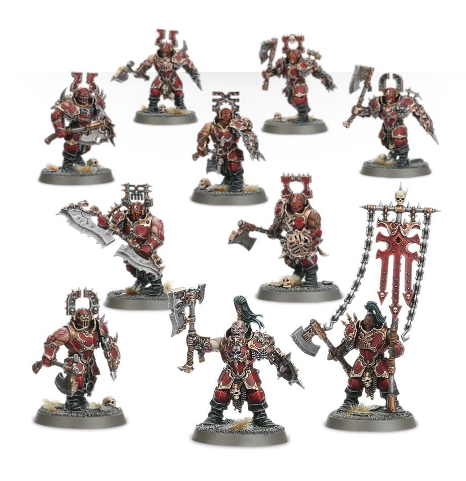 Khorne Bloodbound: Blood Warriors - 恐虐之刃血戰士