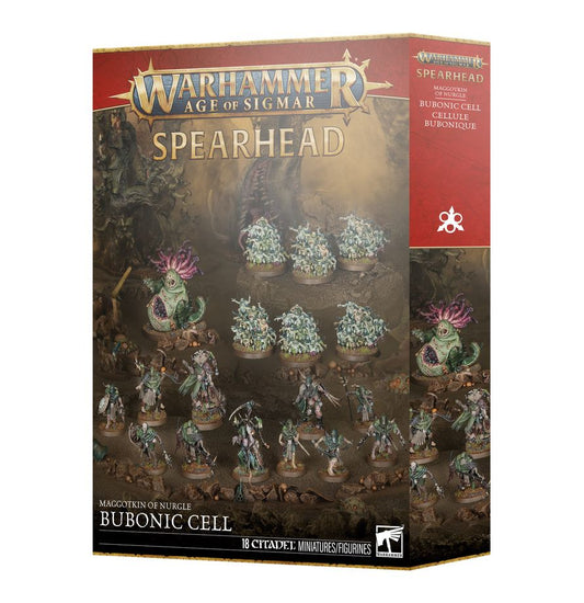 Maggotkin of Nurgle: Spearhead - Bubonic Cell - 先鋒軍：納垢蛆裔：鼠疫單元