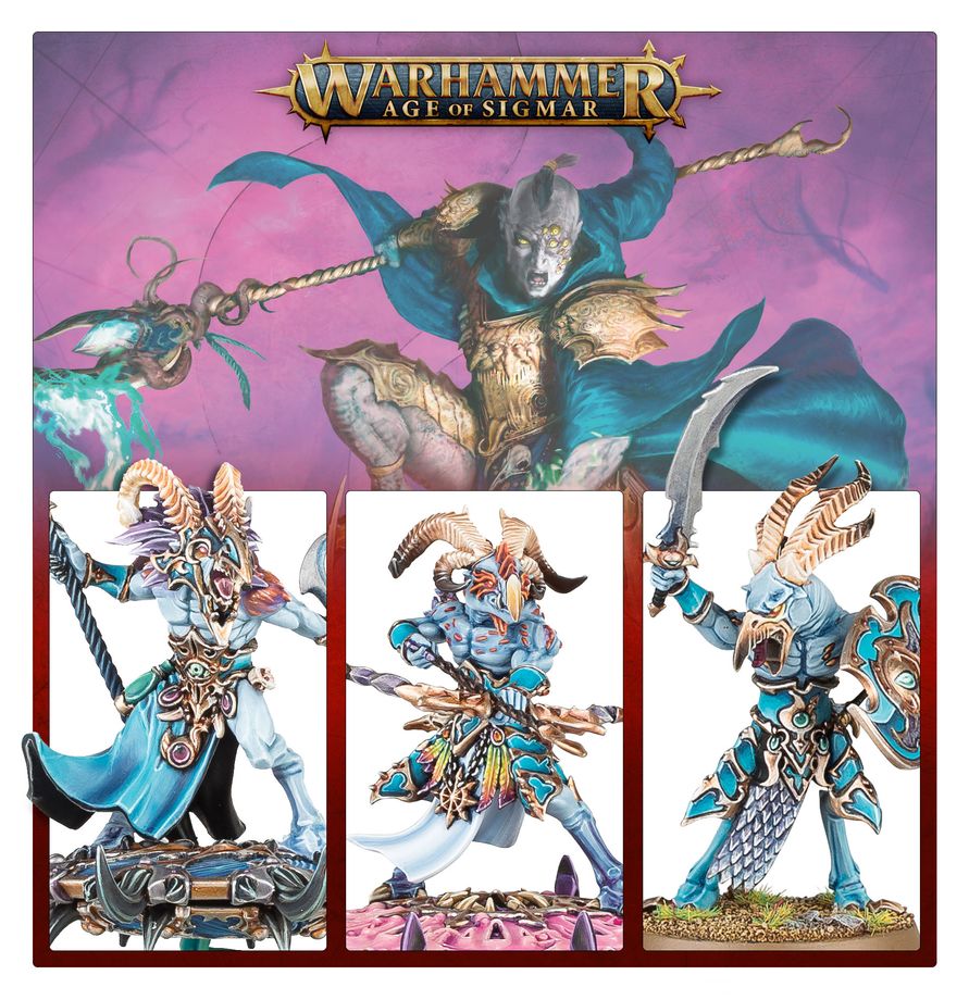 Disciples of Tzeentch: Spearhead - Tzaangor Warflock - 先鋒軍：奸角獸戰群