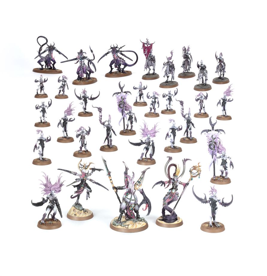 Hedonites of Slaanesh: Spearhead - Epicurean Revellers - 先鋒軍：縱慾狂歡者