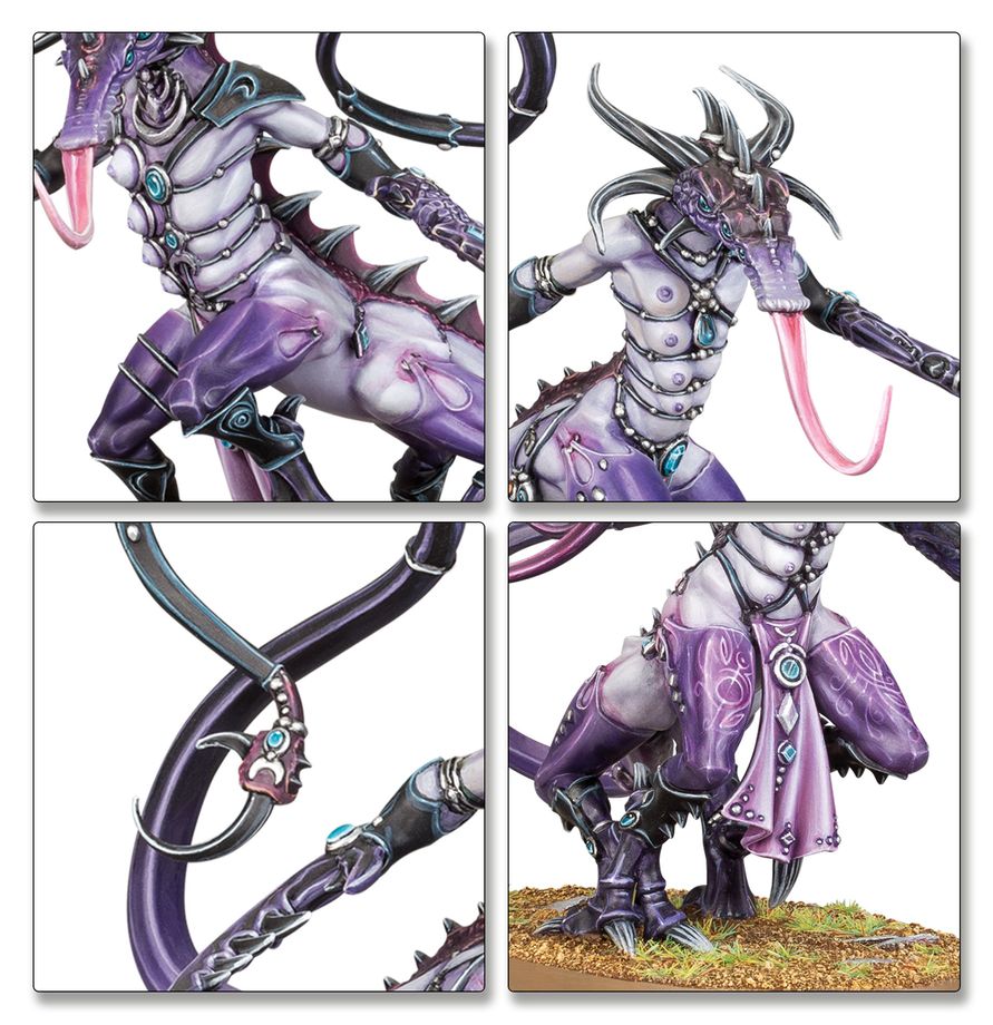 Hedonites of Slaanesh: Spearhead - Epicurean Revellers - 先鋒軍：縱慾狂歡者