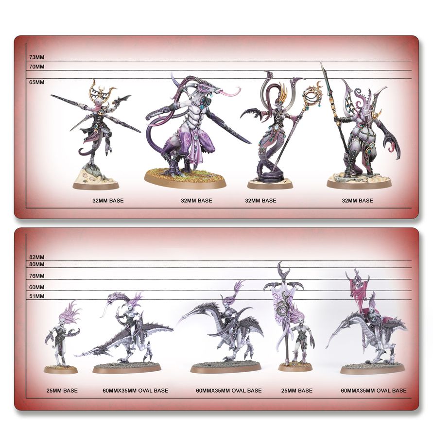 Hedonites of Slaanesh: Spearhead - Epicurean Revellers - 先鋒軍：縱慾狂歡者