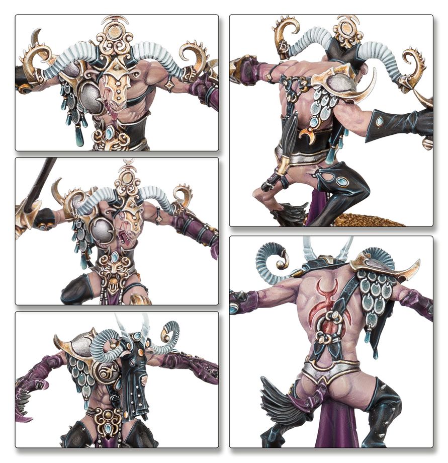 Hedonites of Slaanesh: Battleforce - The Decadent Host - 色孽慾魔：墮落大軍