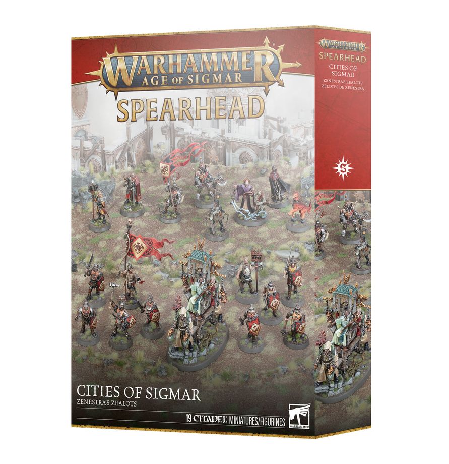 Cities of Sigmar: Spearhead - Zenestra's Zealots - 先鋒軍：澤內斯特拉的狂熱信徒
