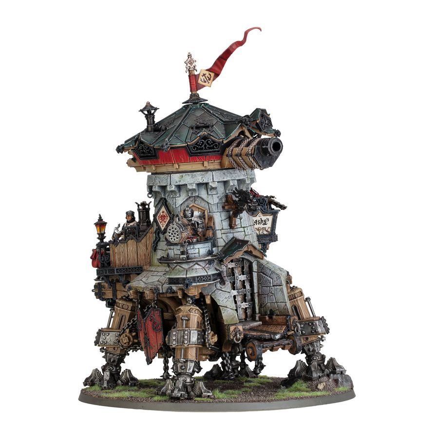 Cities of Sigmar: Cannonade Cogfort / Conqueror Cogfort - 西格瑪之城：轟擊者齒輪堡壘