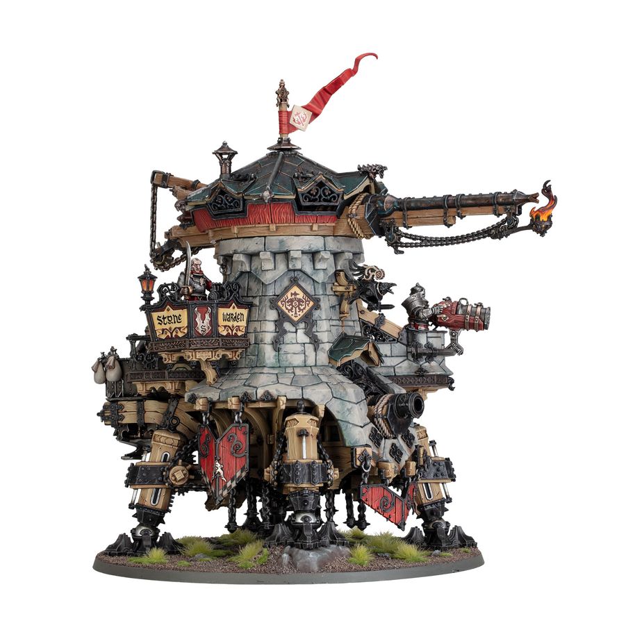 Cities of Sigmar: Cannonade Cogfort / Conqueror Cogfort - 西格瑪之城：轟擊者齒輪堡壘