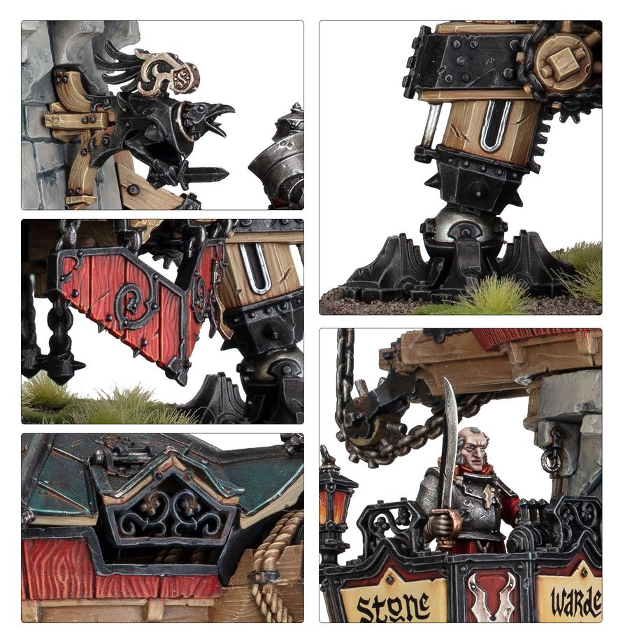 Cities of Sigmar: Cannonade Cogfort / Conqueror Cogfort - 西格瑪之城：轟擊者齒輪堡壘