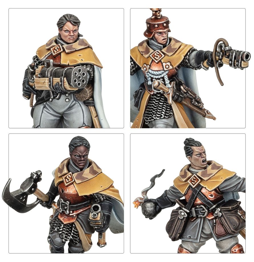 Cities of Sigmar: Freeguild Grenadiers - 西格瑪之城：自由兵團擲彈兵