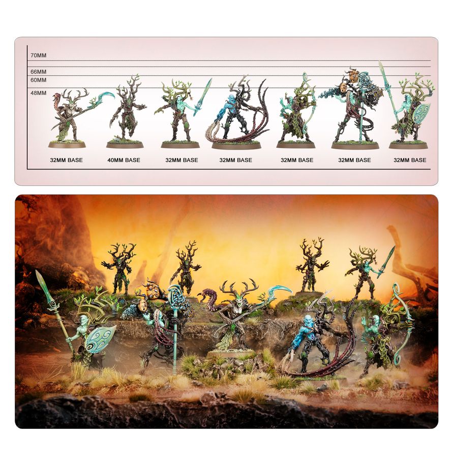 Sylvaneth: Regiment of Renown - The Twisted Branch - 樹海靈木：扭曲枝蔓