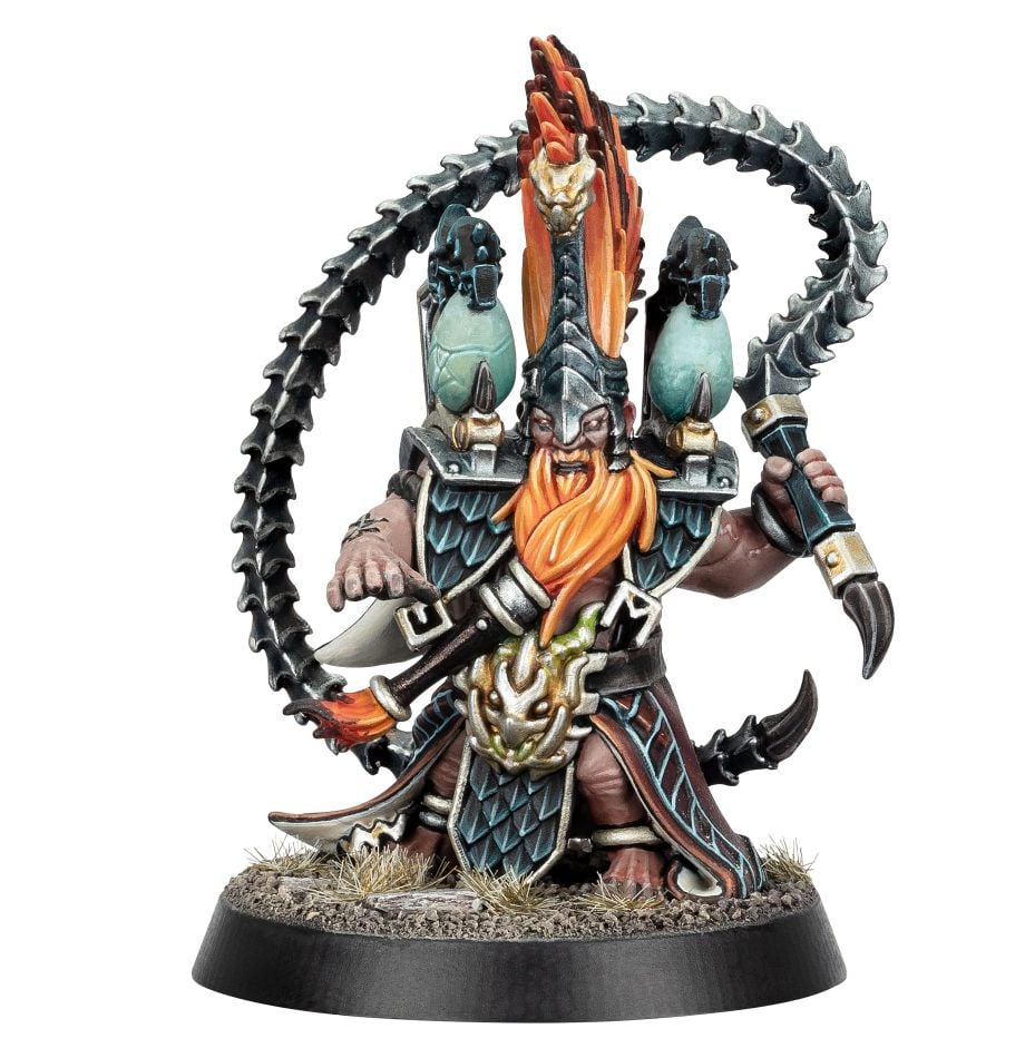 Warcry: Fyreslayers Vulkyn Flameseekers - 戰嚎：爐裔尋焰者
